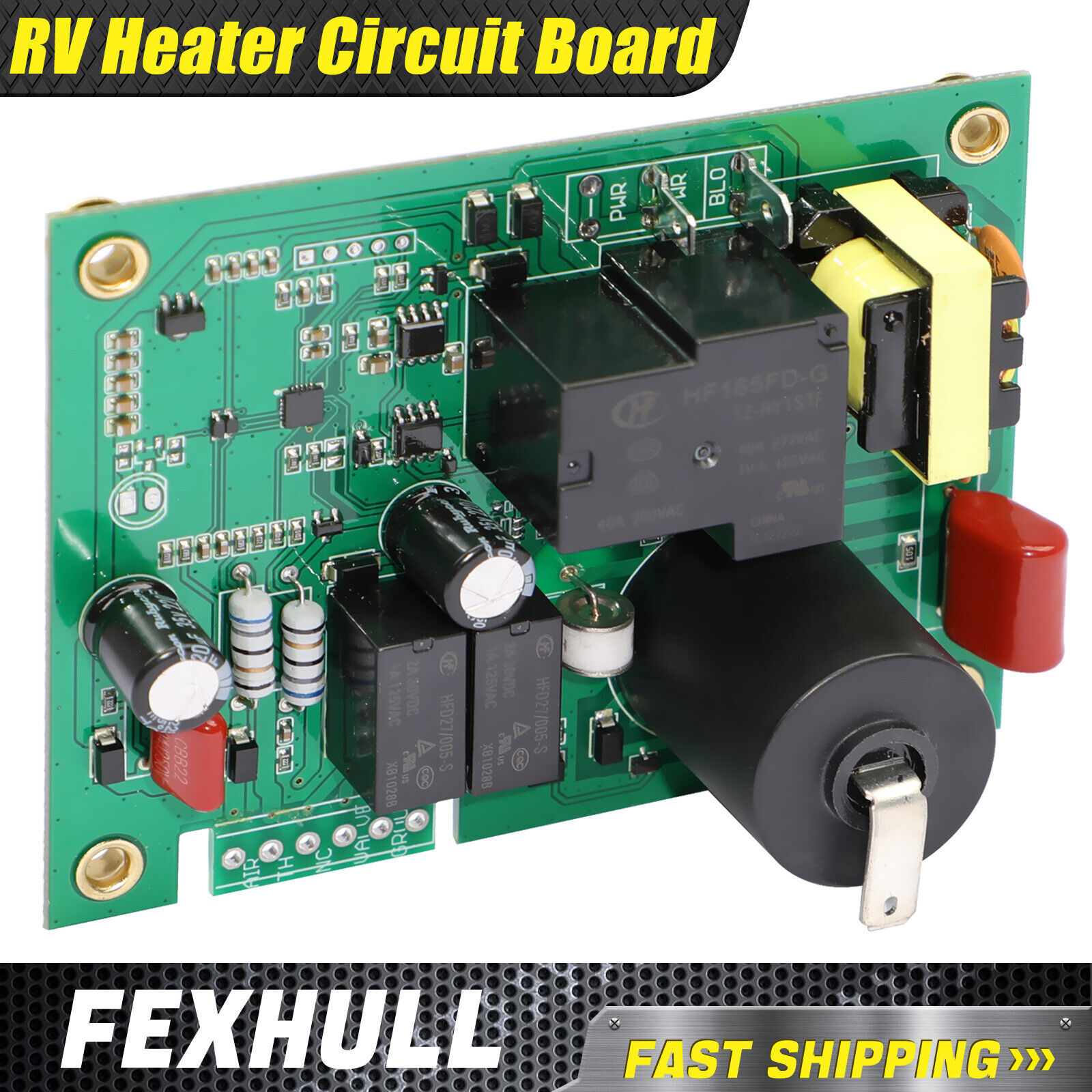 For Suburban 520820 RV Furnace Water Heater Fan Control Ignition Circuit Board