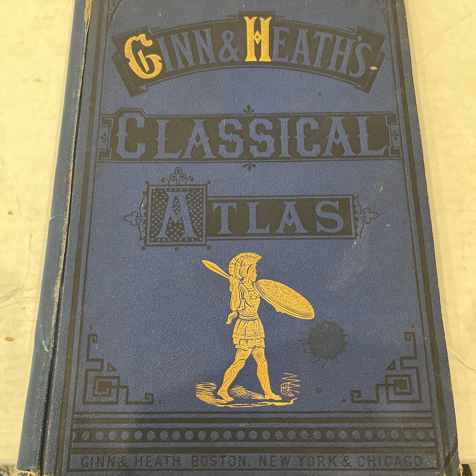 Ginn and Heath’s classical atlas 1879?
