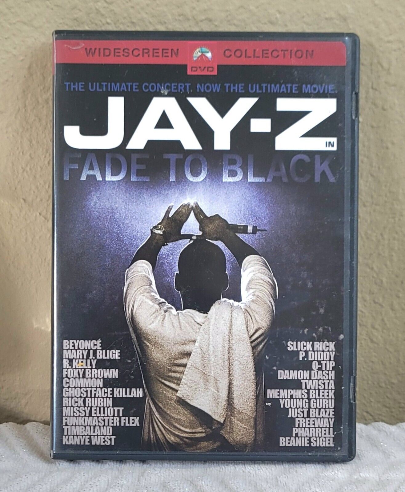 Jay Z - Fade to Black (DVD, 2005) feat. Beyonce Kanye West Wide Screen DVD. 