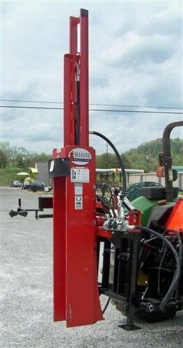 New Shaver HD10 Post Driver for 3 pt. Hyd Tilt (FREE 1000 MILE DELIVERY FROM KY)