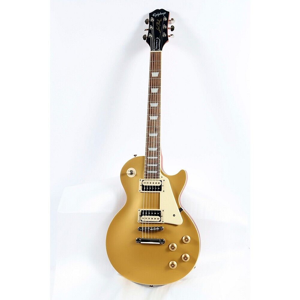 Epiphone Les Paul Traditional Pro IV LE Guitar Worn Metallic Gold 19788111534 OB