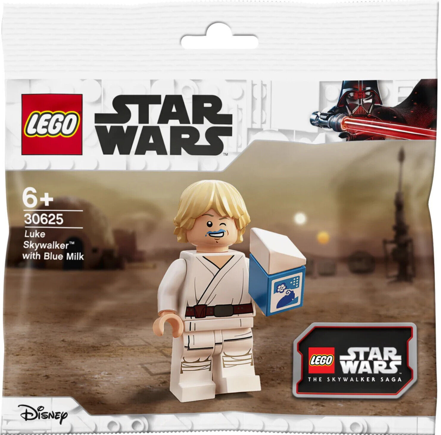Lego 30625 Star Wars Skywalker Saga Luke Blue Milk Minifigure - LIMITED & SEALED