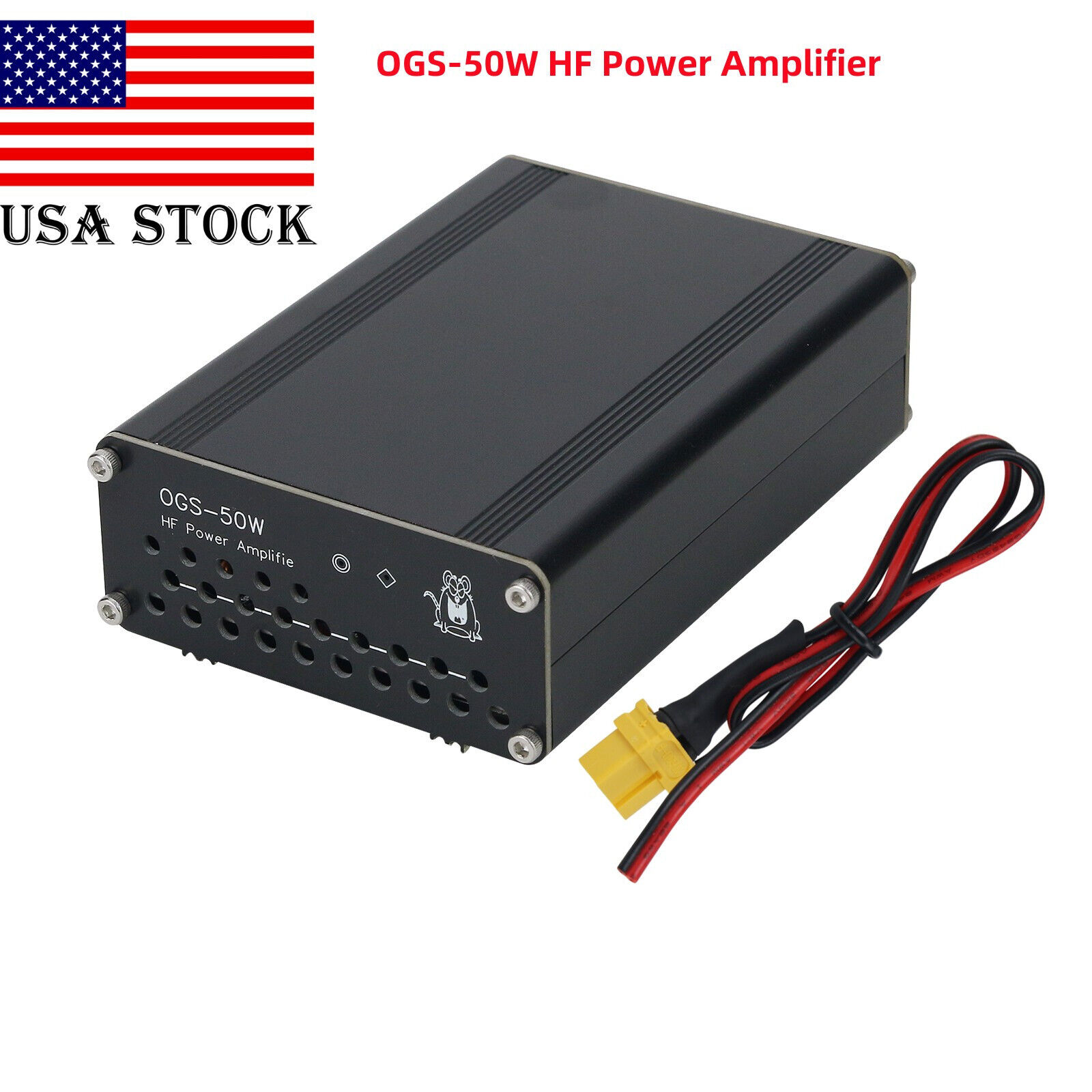 OGS-50W HF Power Amplifier 3-21Mhz RF Power Amplifier QRP Radio Power Amp USA