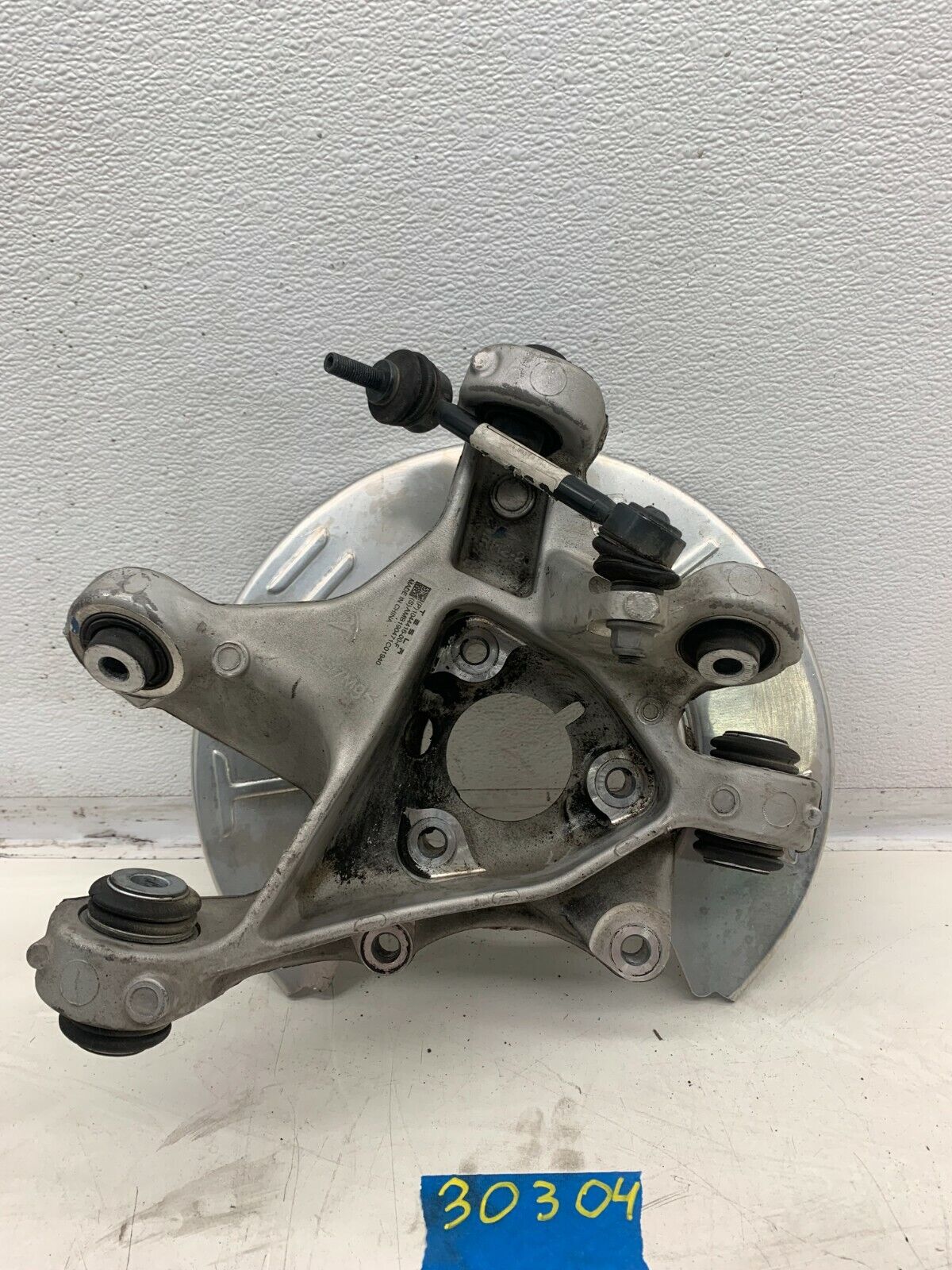 2017-2022 Tesla Model 3 Rear Right Knuckle Spindle w/ Stabilizer Link and Shield