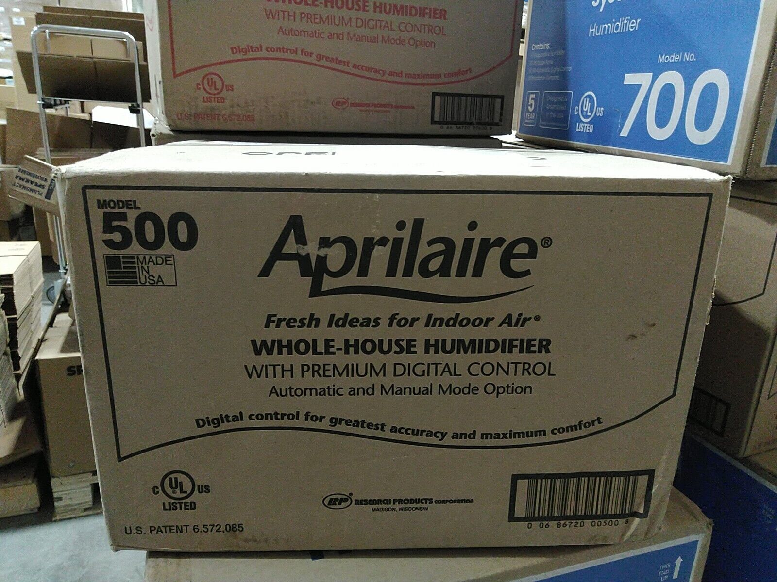 Aprilaire Whole Home Humidifier Model 500 Automatic