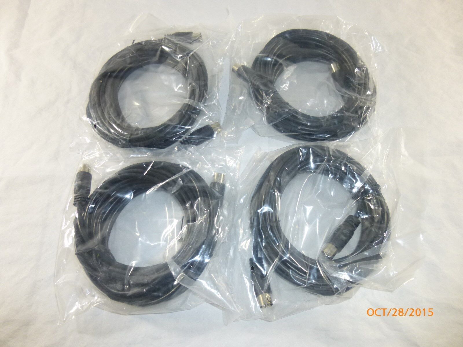 Lot of 4 Speaker 25 foot Cable for Beolab Bang & Olufsen B&O Powerlink MK2 MK3
