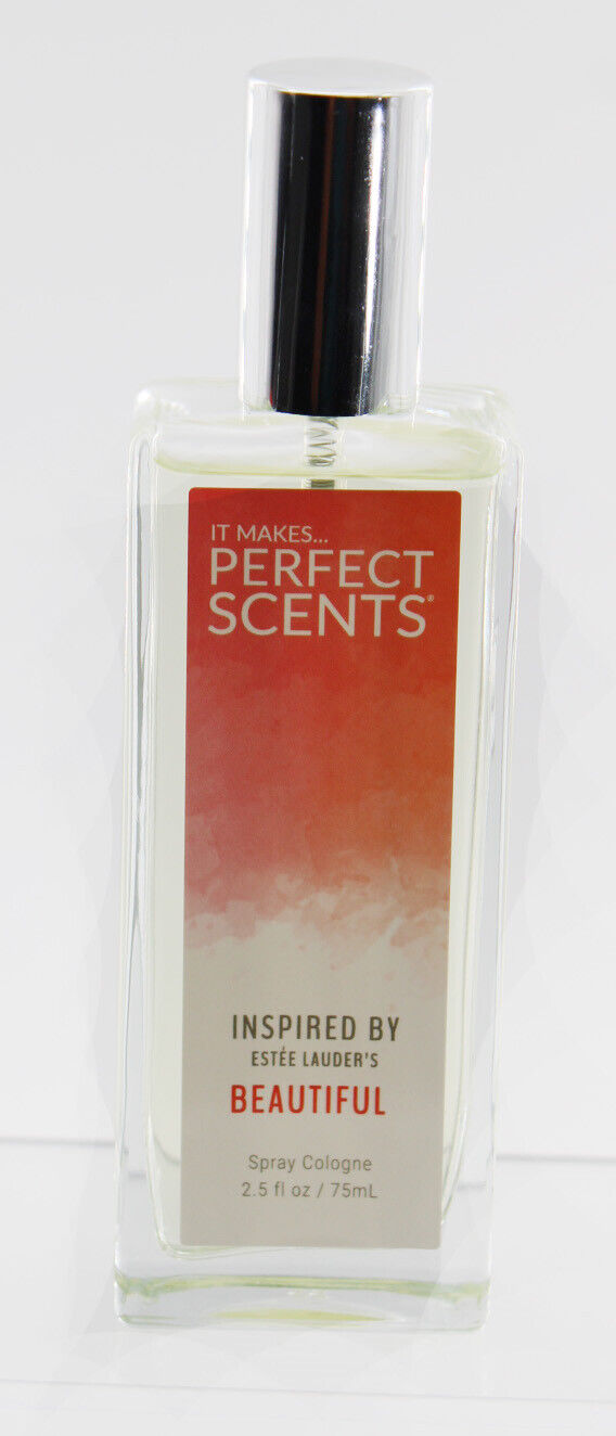 Perfect Scents Inspired by Beautiful Spray Cologne 2.5 fl oz Unboxed