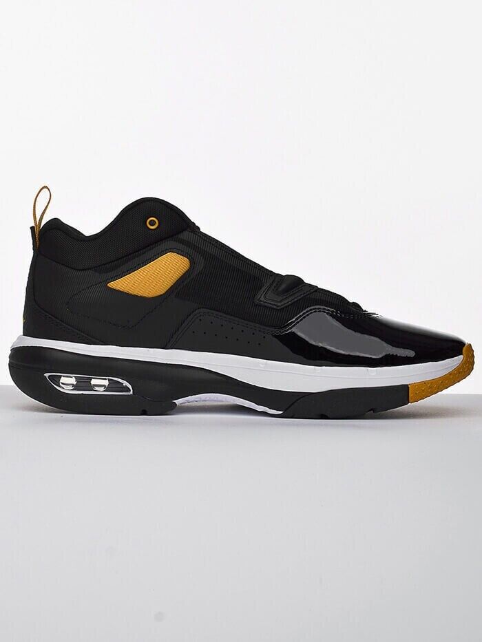 Jordan Stay Loyal 3 Basketball Shoes FB1396 071 Men\'s Size Black White Yellow