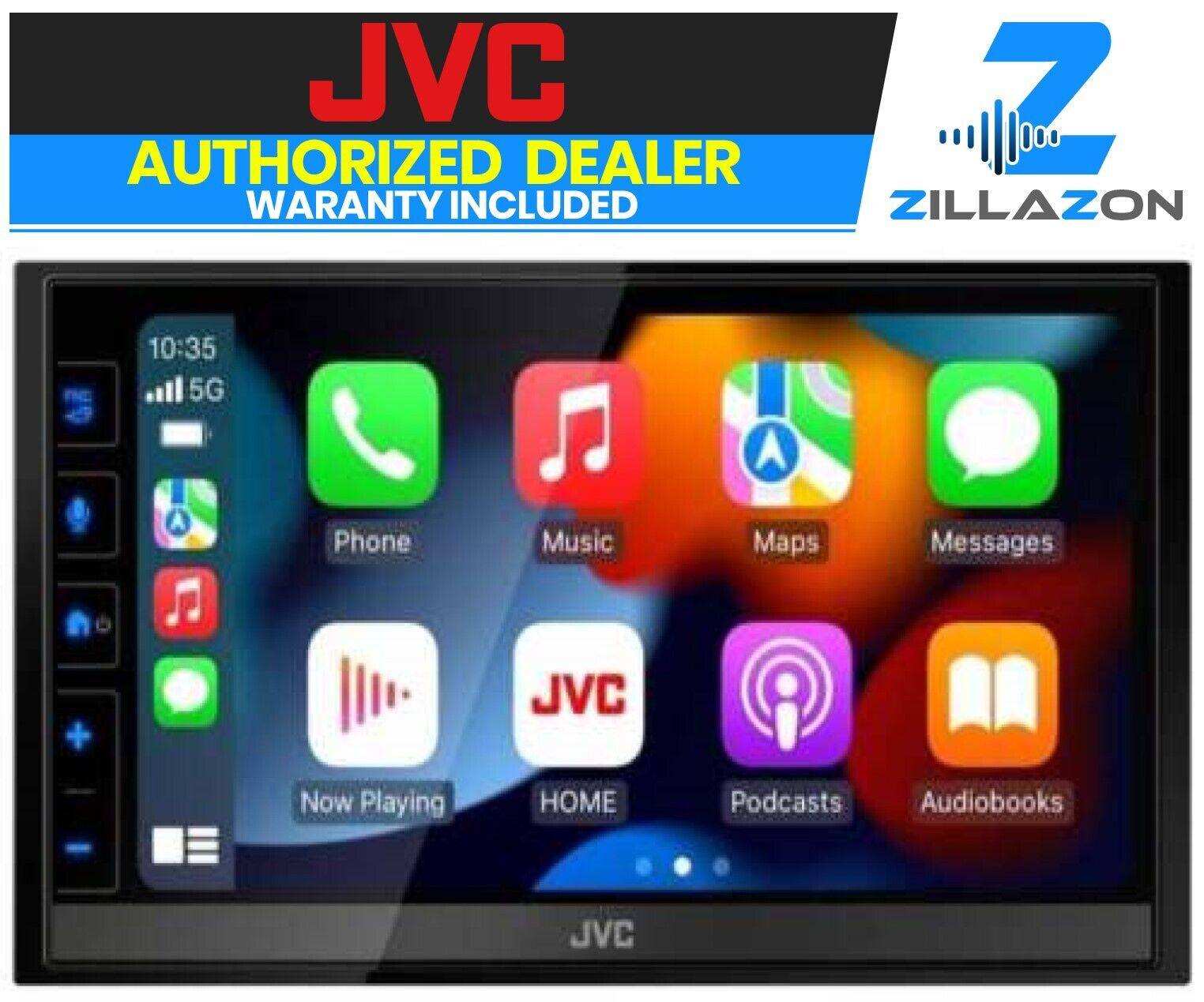 JVC KW-M785BW Digital Media Receiver 6.8\