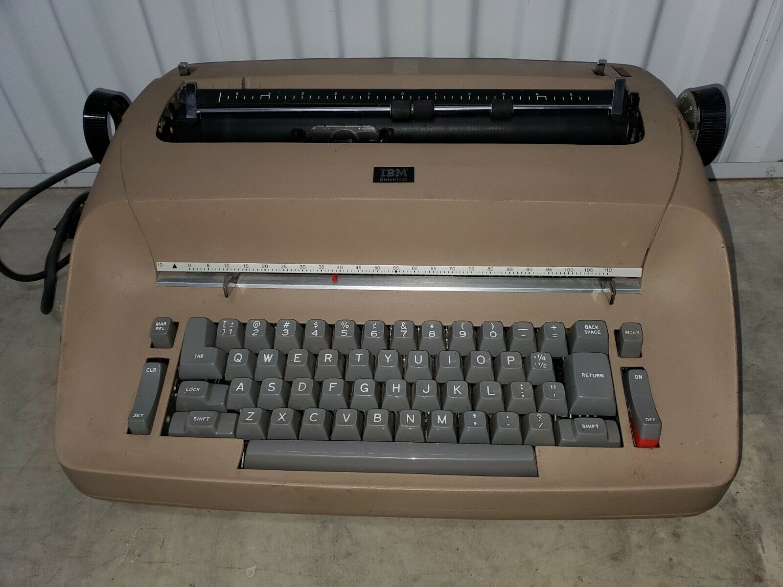 Vintage Antique IBM Selectric I Typewriter - FOR PARTS 