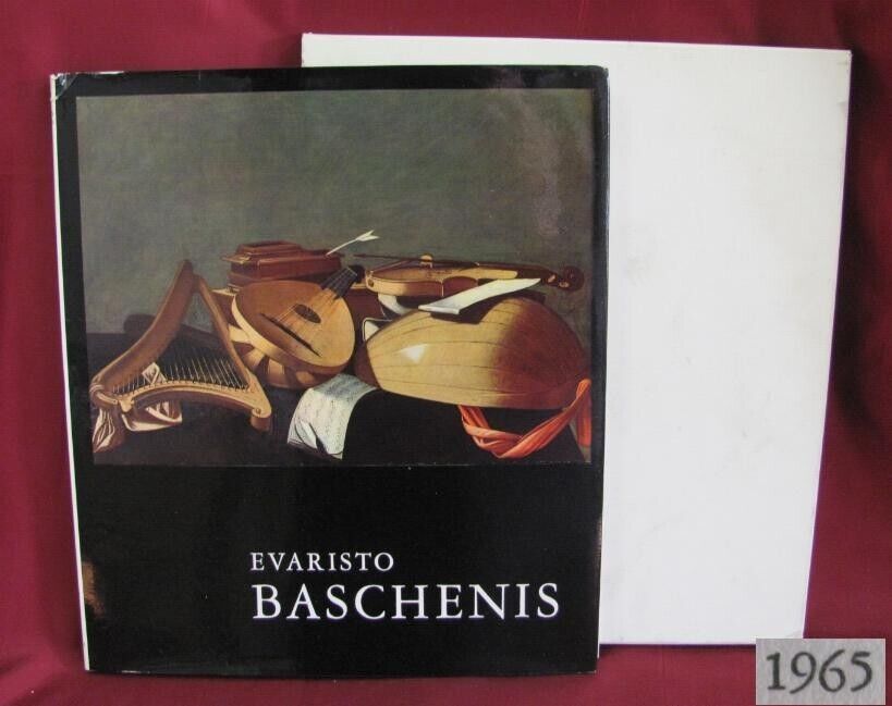 VINTAGE 1965 PICUTRE ALBUM BOOK EVARISTO BASCHENIS ITALY LUXURY EDITION