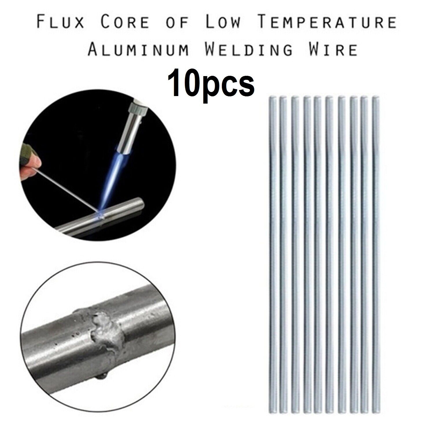 Easy Melt Aluminum Solution Welding Flux-Cored Rods Wire Brazing Rod 1.6MM