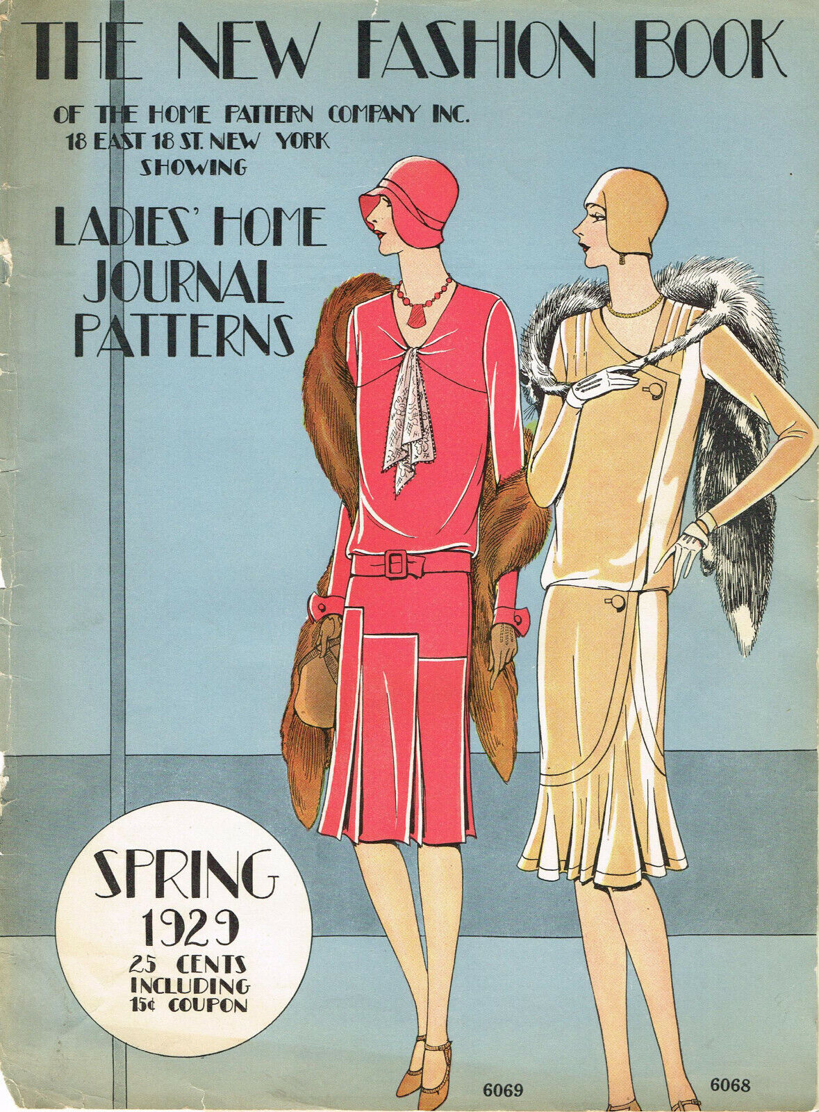 1920s Ladies Home Journal New Fashion Book Spring 1929 Pattern Catalog Ebook CD