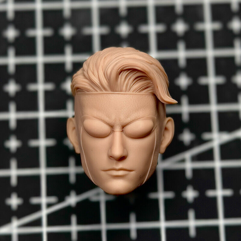 Blank 1/12 Scale Invincible Mark Grayson Head Sculpt Unpainted Fit 6\