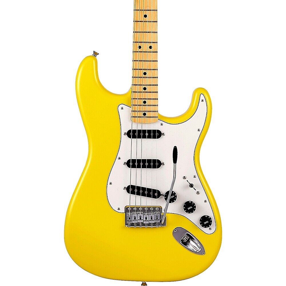 Fender Made in Japan Ltd Stratocaster Electric Guitar Monaco Yellow 197885523 RF