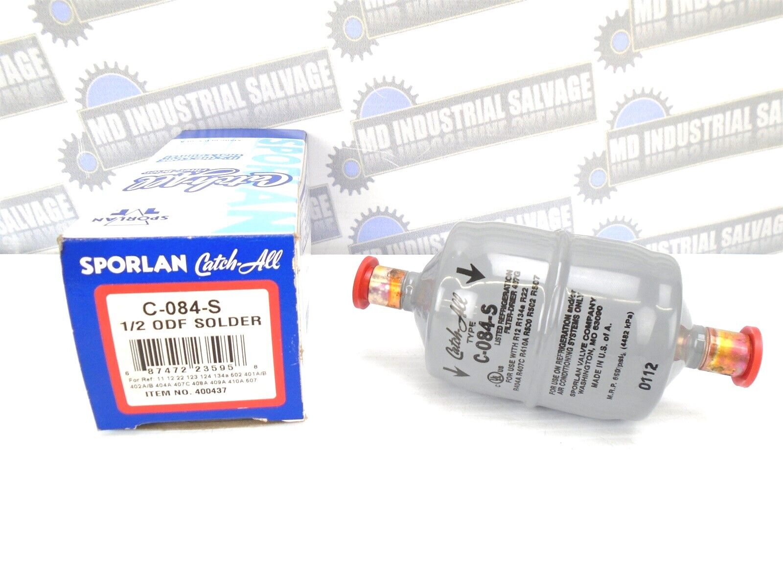 SPORLAN - Catch-All - 400437 - TYPE C-084-S - Filter Dryer - 1/2\