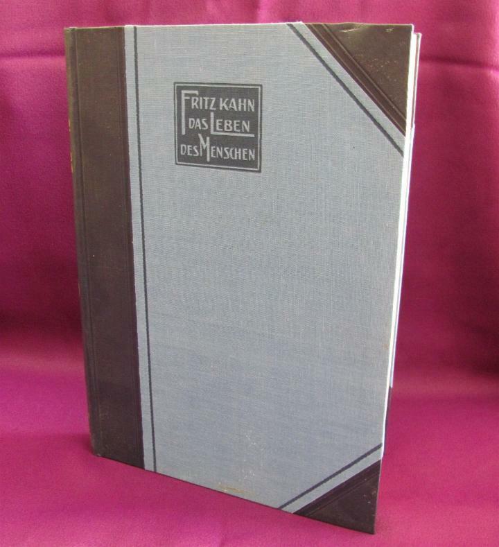 1927 VINTAGE GERMAN MEDICAL BOOK – HUMAN ANATOMY BIOLOGY & PHYSIOLOGY vol.II
