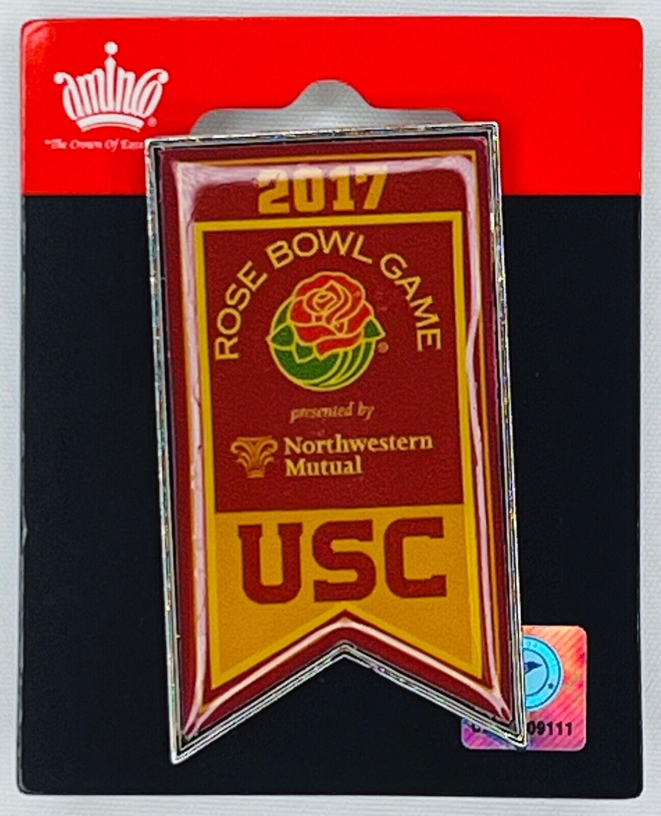 2017 USC TROJANS FOOTBALL ROSE BOWL GAME  COLLECTIBLE PIN  nwt