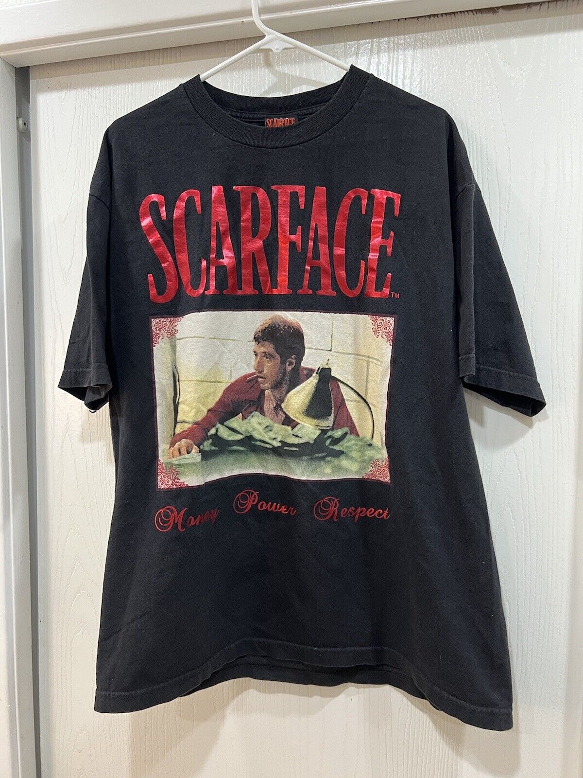 Vintage Official Scarface T-Shirt Dragonfly Universal Studios Movie Promo
