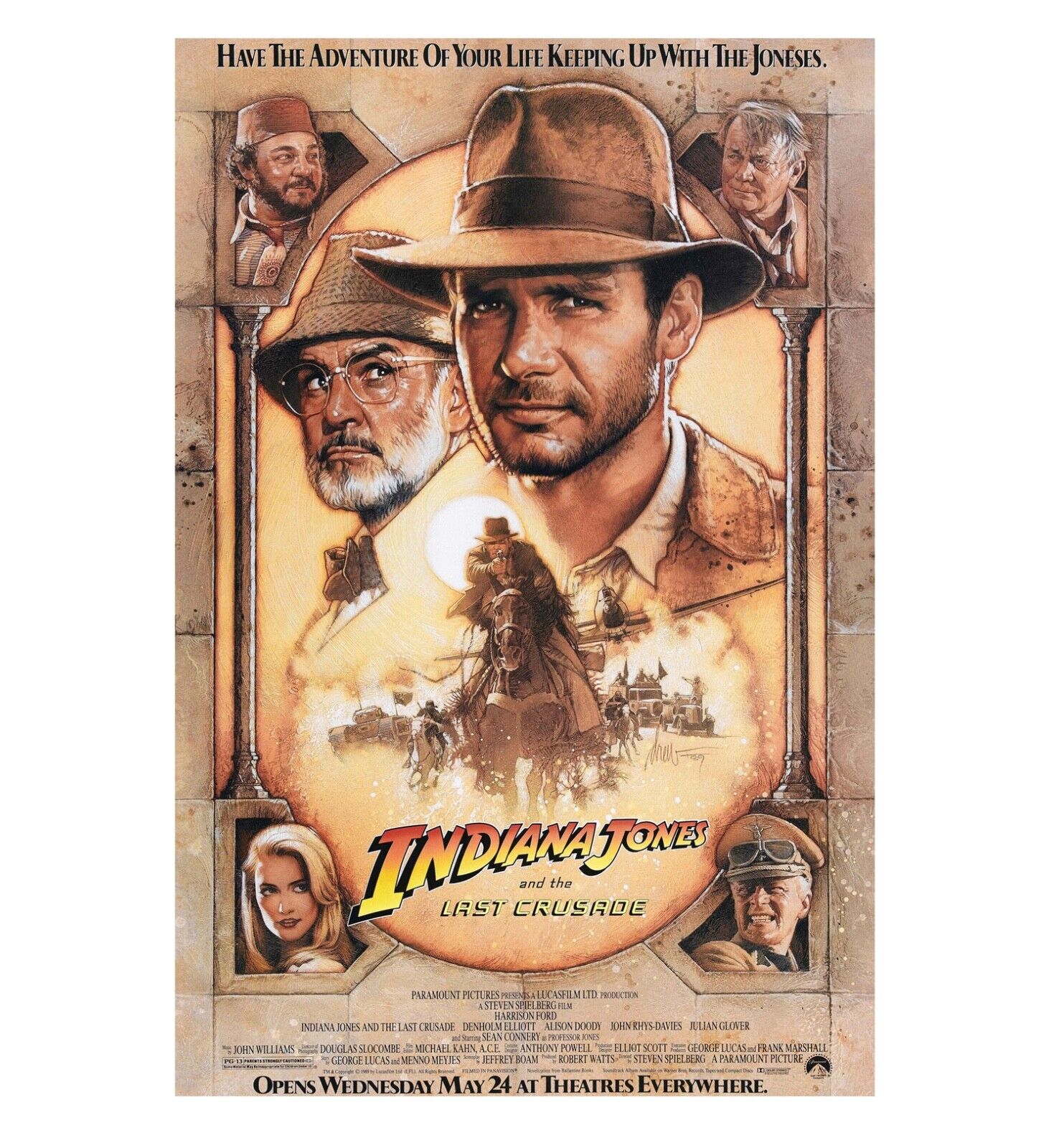 Indiana Jones and the Last Crusade Movie Poster - 24\