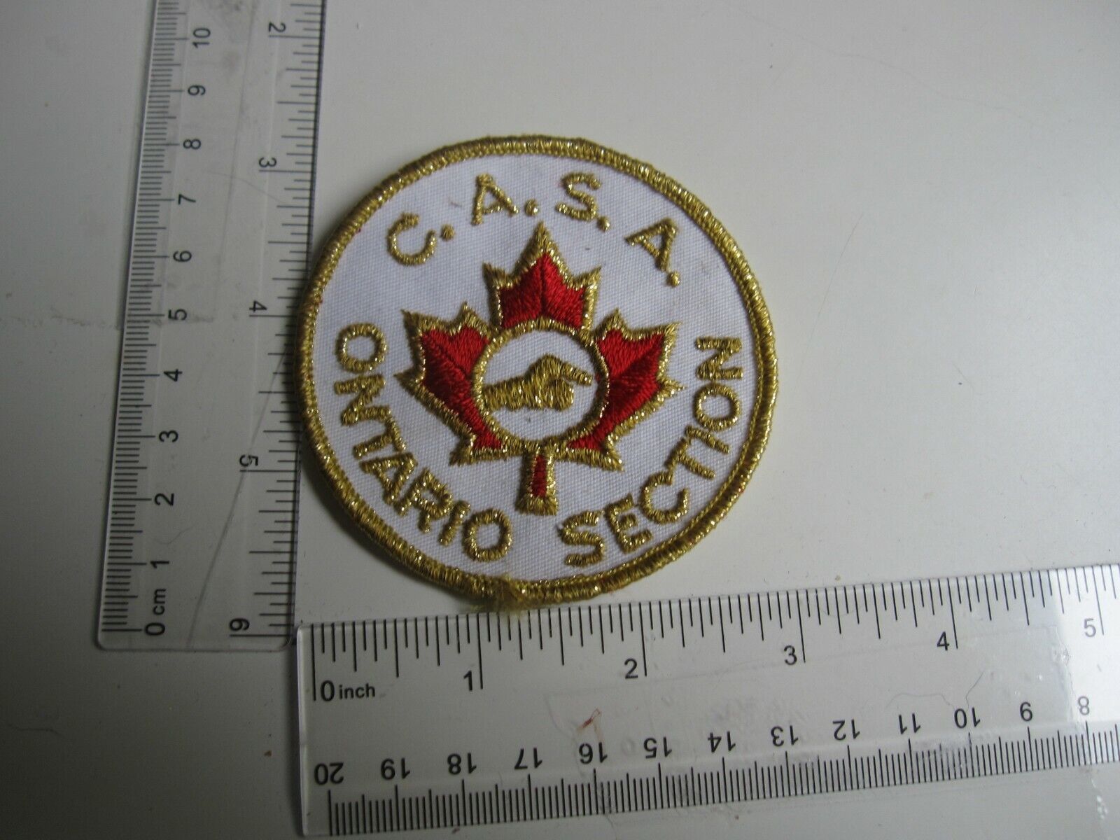 Vintage C.A.S.A. Ontario Section Patch BIS