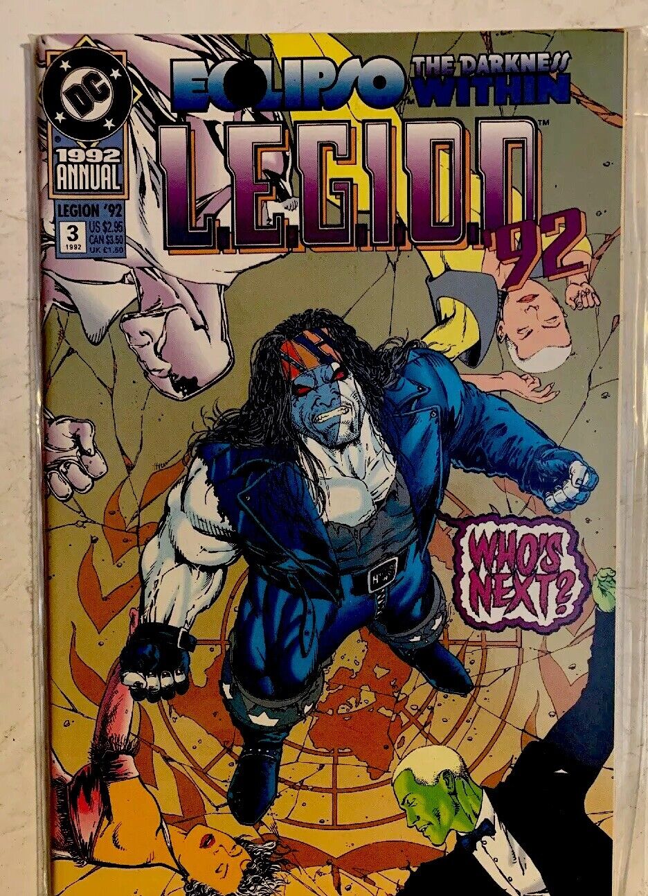 L.E.G.I.O.N \'92 ANNUAL #3 DC Comics 1992 Eclipso The Darkness Within \