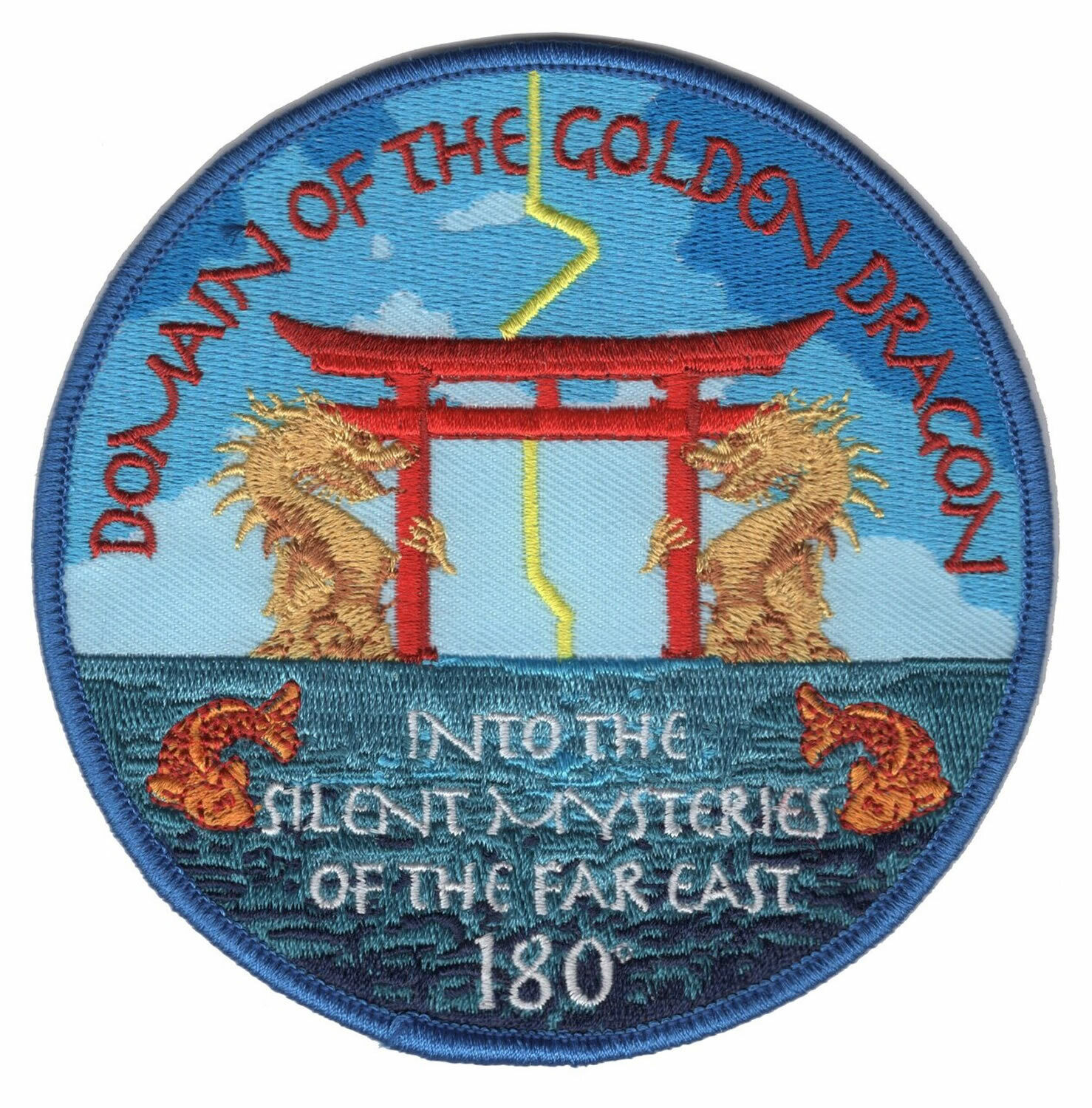 Domain of the Golden Dragon Patch - Veteran Owned Business