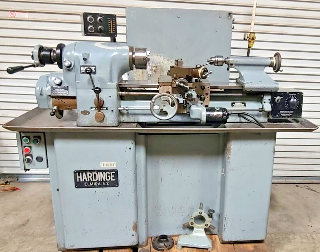 HARDINGE HLV-H Super Precision Tool Room Lathe 11” X 18” With Tooling & Collets