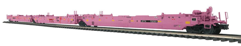O-Gauge - Atlas -TTX Company (On Track For A Cure) Gunderson Maxi-IV #732301 3pk