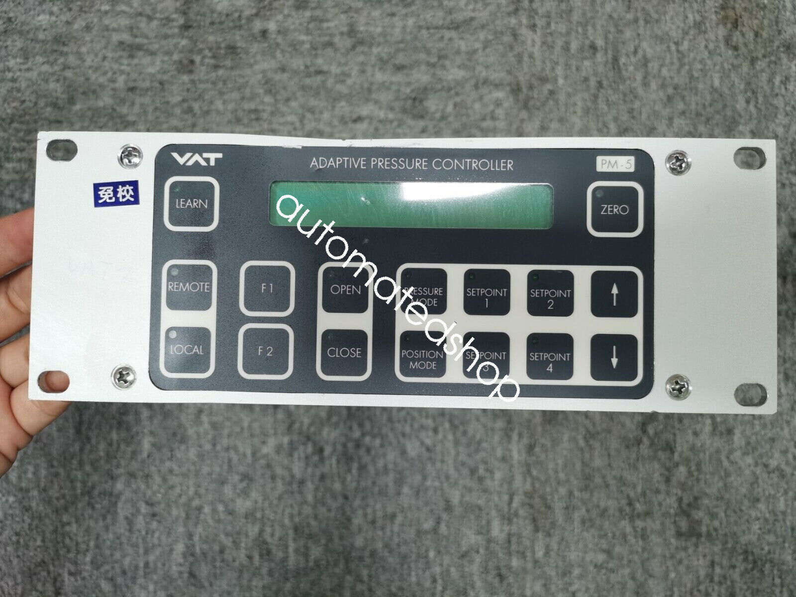 VAT PM-5 Adaptive Pressure Controller FABR NO:641PM-16PL-0002/0939 DHL or FedEX
