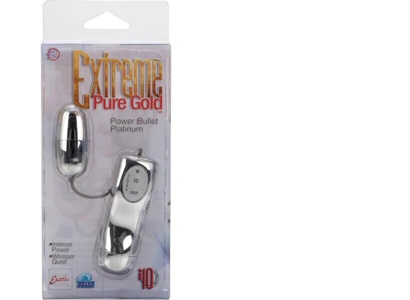 Extreme Pure Gold Power Bullet Waterproof 2 Inch Platinum