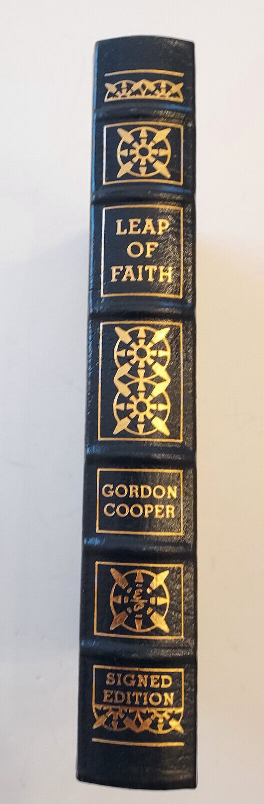 Easton Press Leap of Faith Gordon Cooper - Signed  Collectors Edition