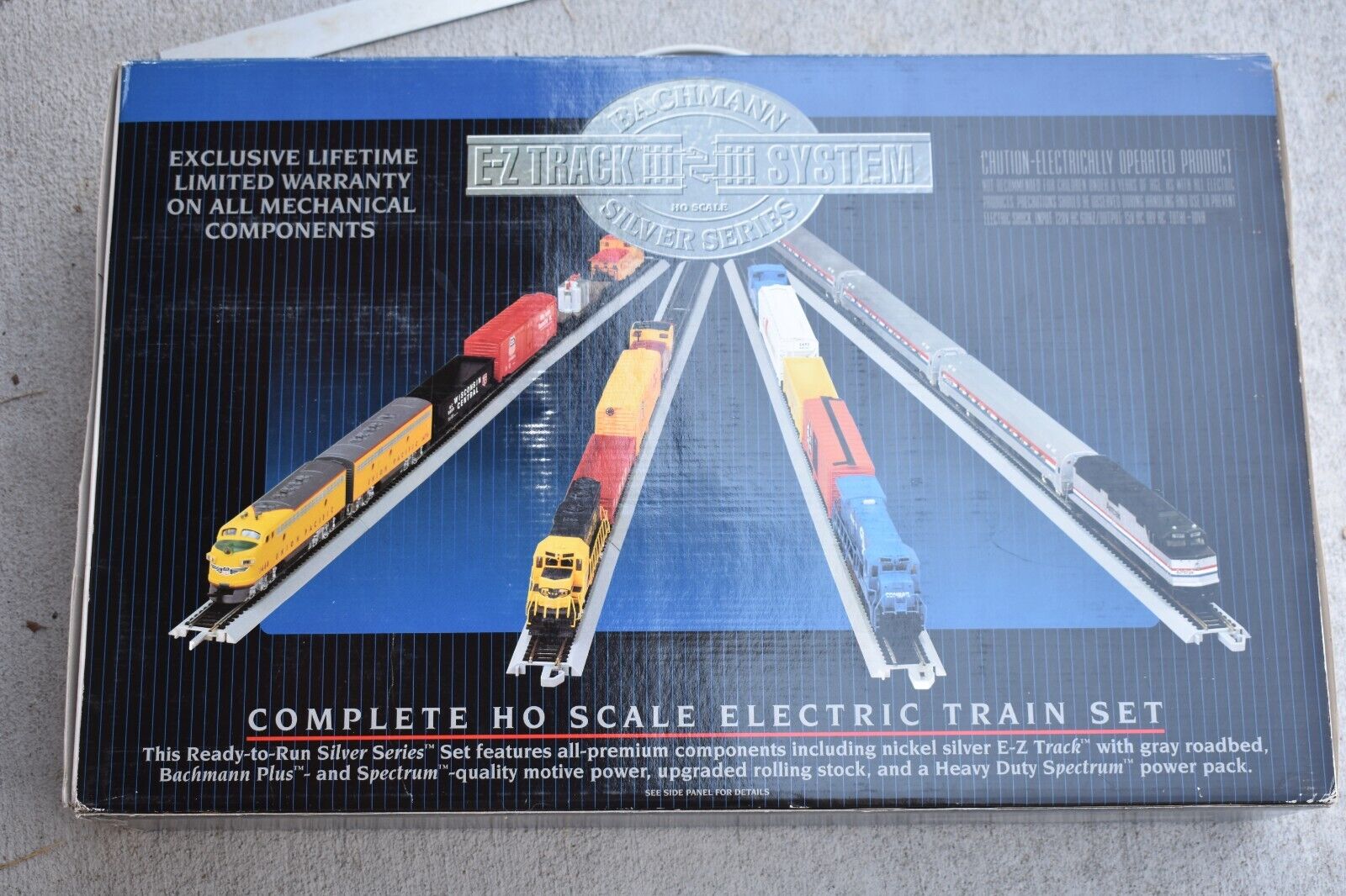 Bachman Silver Series Train Set, HO Scale,  Ready To Run,. Factory Sealed, 01119