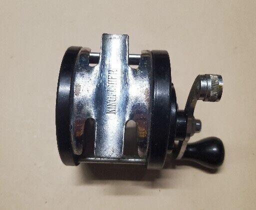 Vintage Kingfisher Baitcasting Reel - Made in USA