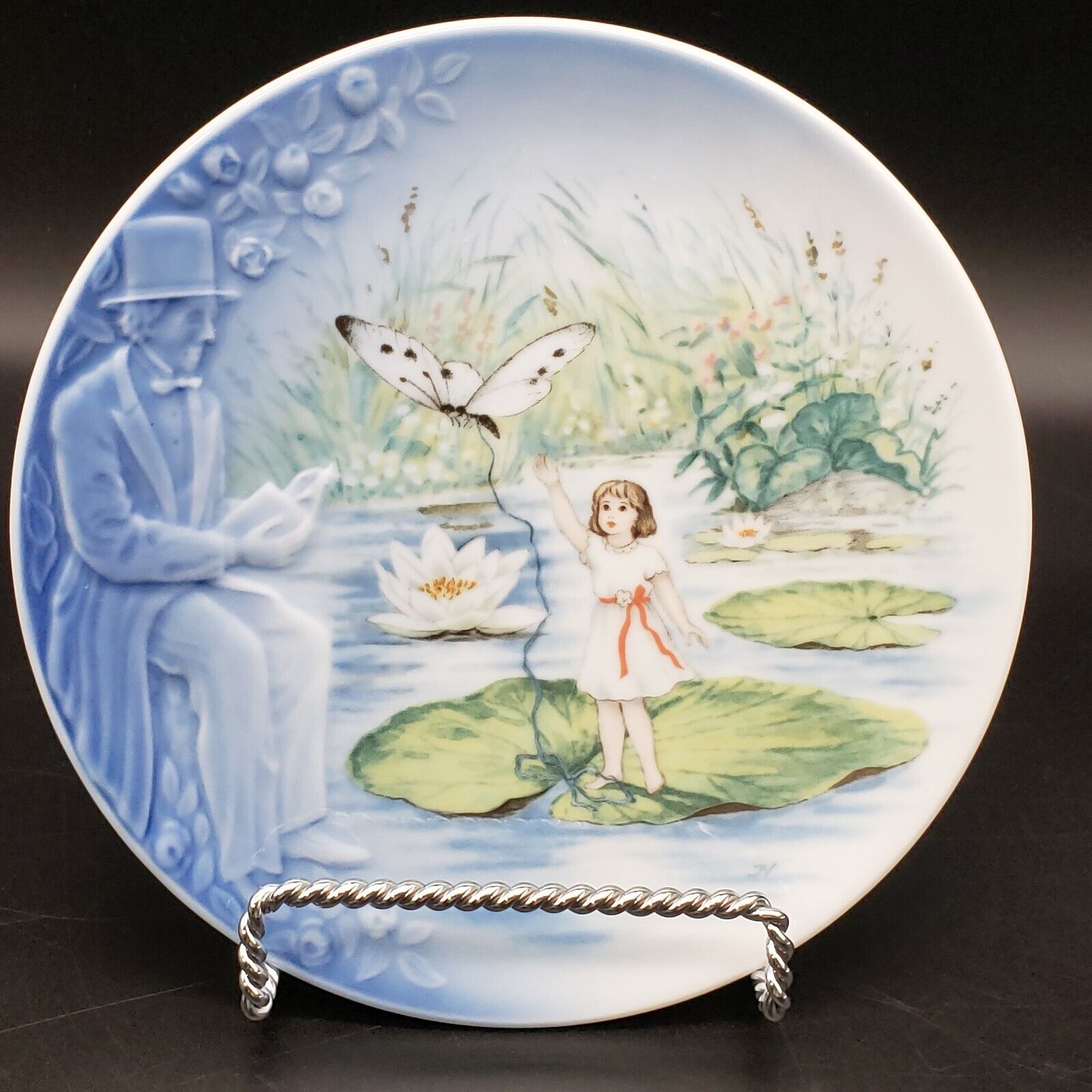 Vintage Bing & Grondahl Hans Christian Andersen The Storyteller Thumbelina Plate