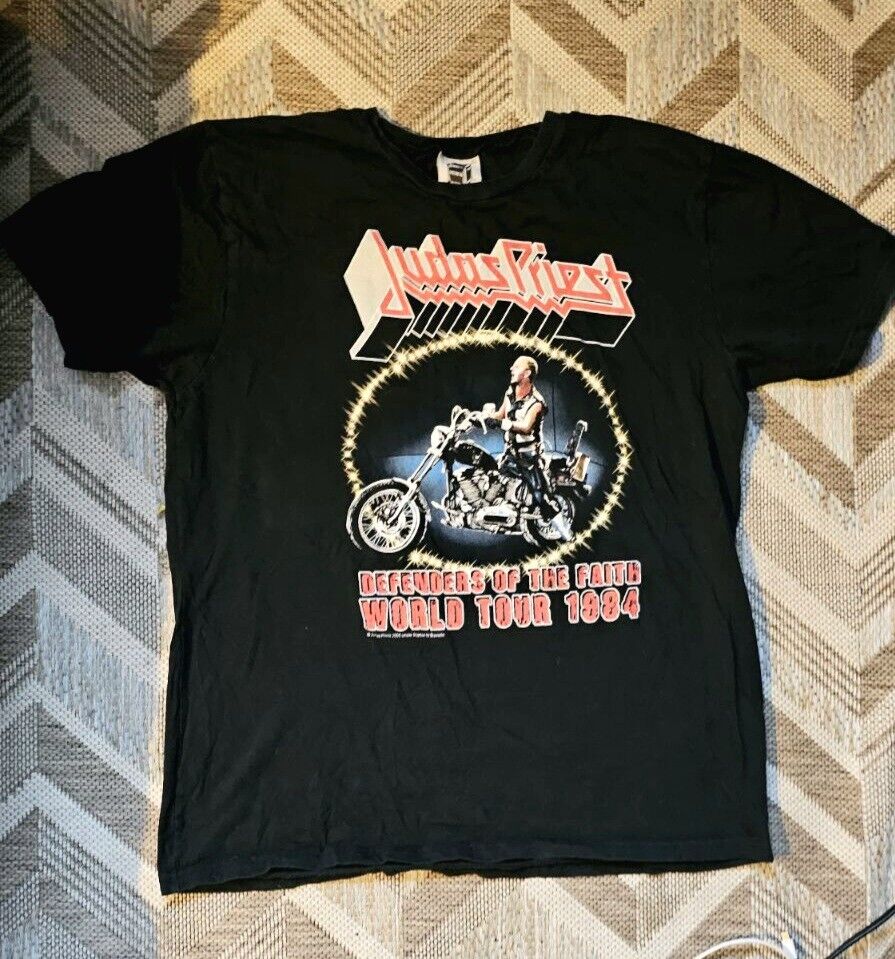 Vintage Judas Priest Defenders Of The Faith World Tour \'84 (L)