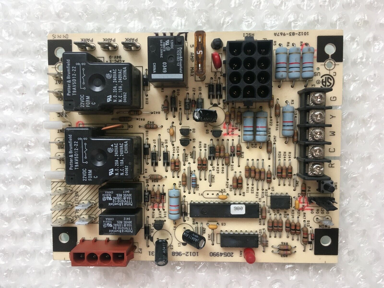 Lennox Armstrong 2054990 Control Circuit Board 1012-968 used #D111