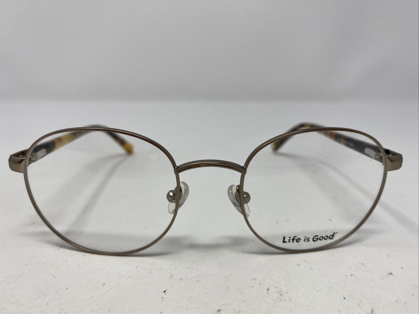 Life Is Good Doug Antique Gold (AGD) 50-20-140 Full Rim Eyeglasses Frame O93