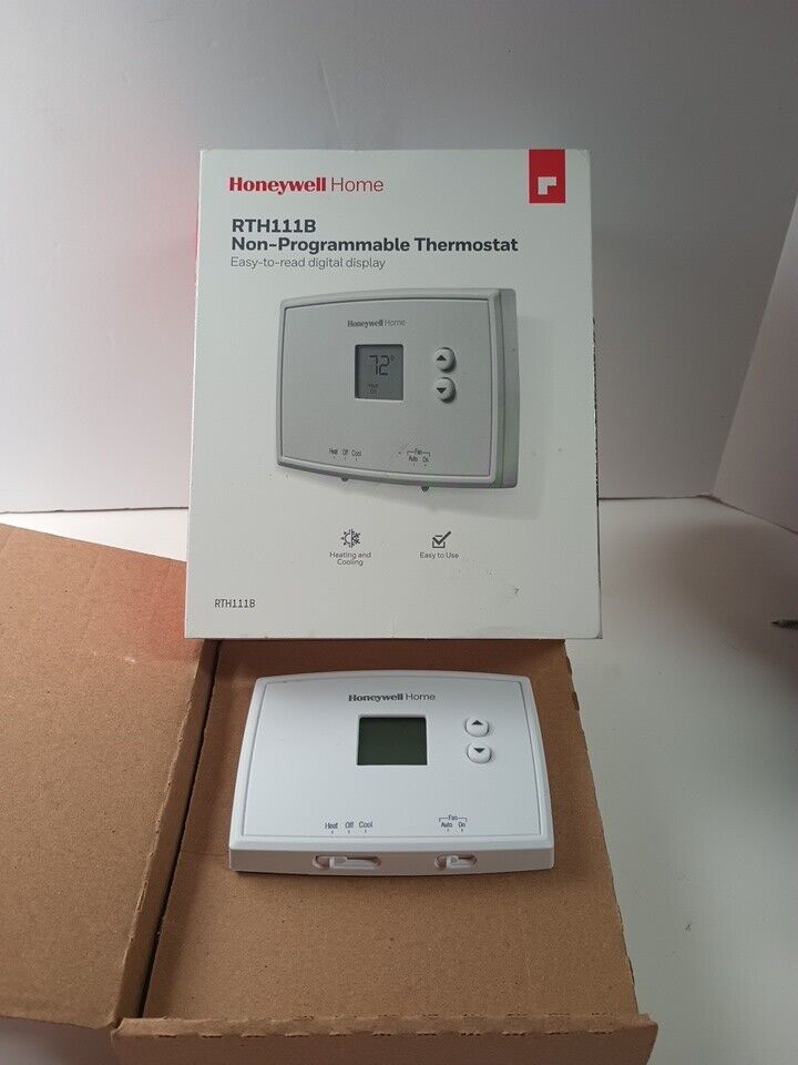 Honeywell RTH111B1024 Digital Non-Programmable Thermostat - White