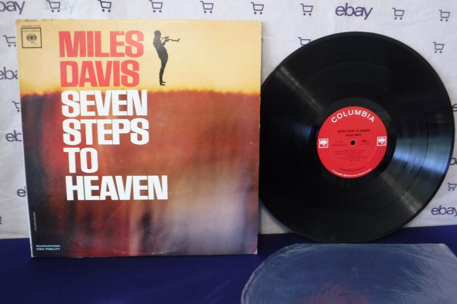 Miles Davis, Seven Steps to Heaven, 1963 Columba Records CL 2051 Mono Jazz
