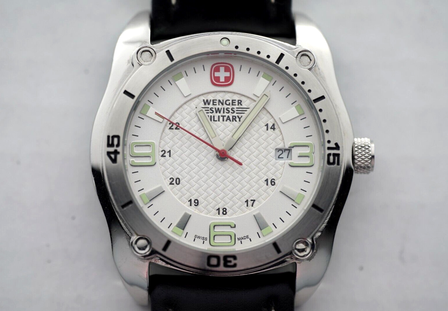 Wenger Swiss Military 79011 Traverse 44mm Vintage Men’s Watch