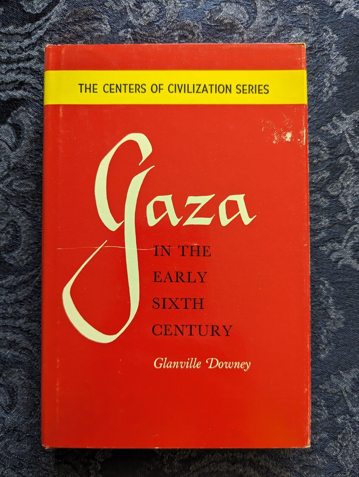 Gaza in the Early Sixth Century Glanville Downey Excellent Cond. 1963 Hardcover 