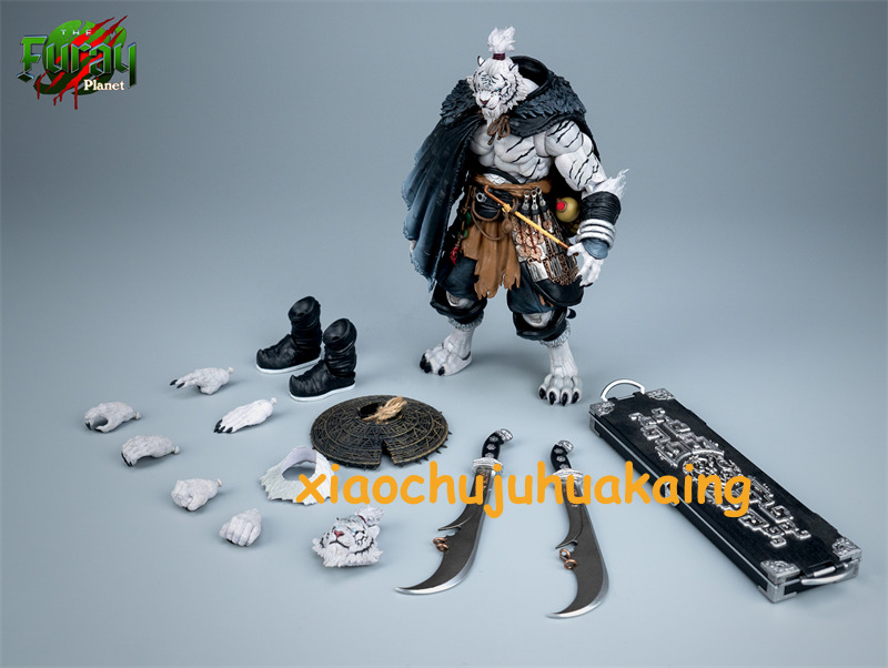 IN STOCK Furay Planet MU-FP003W White Tiger Hermit Master Weng 1/12 Figure Model