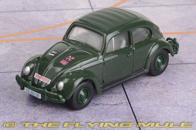 Oxford Diecast 1:76 VW Beetle Britsh Army WRAC
