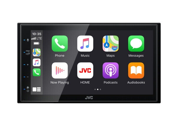 JVC KW-M56BT 2-DIN USB / BT Digital Media Receiver w/Apple CarPlay Android Auto 