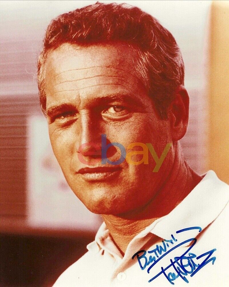 Paul Newman Signed 8 X 10 Autographed Photo reprint
