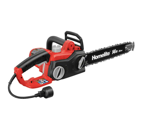 Homelite  14 in. 9 Amp Electric Chainsaw