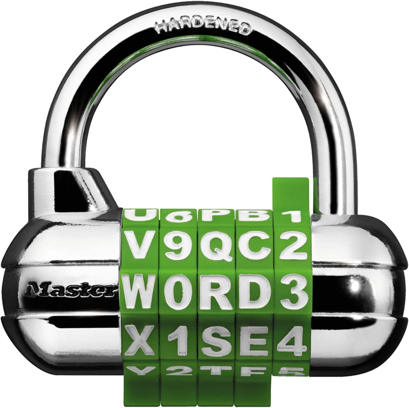 Master Lock Word Combination Lock, Set Your Own Word Combination Lock 