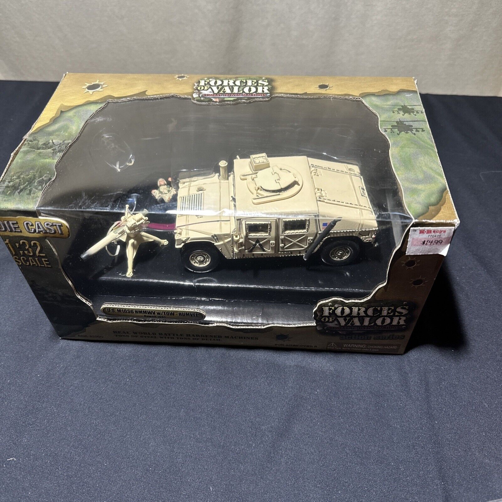 Unimax Forces of Valor US M10366 HMMWV w/TOW and Driver, No. 91000