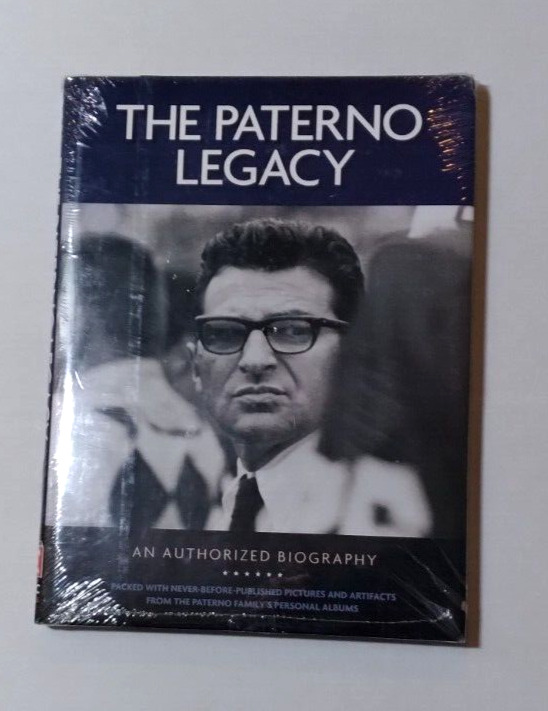 Nittany Penn State Joe Paterno SEALED COPY Authorized Biography PATERNO LEGACY